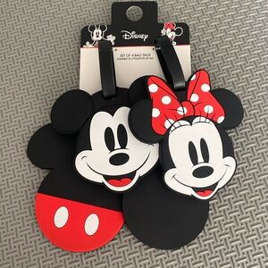 CLOSET CLEAR OUT $15 NWT Disney Luggage Tags - Mickey and Minnie